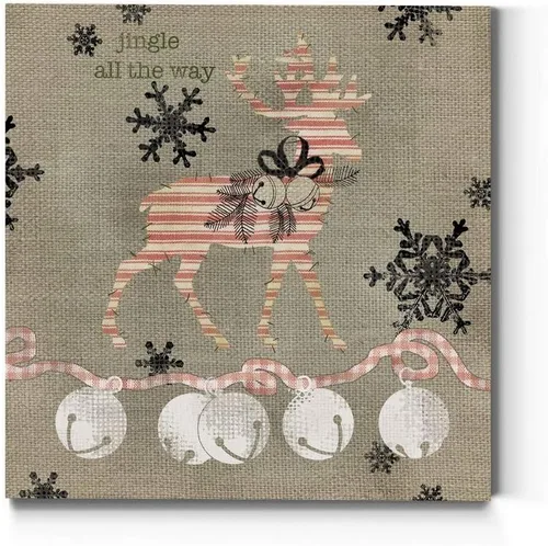 Miniatura 24 de Renditions Gallery Arte de pared de Doce días de Navidad, cuatro pájaros cantores, bonita obra de arte de invierno, decoración de canción navideña