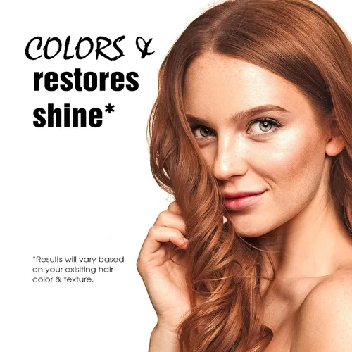 Miniatura 5 de Light Mountain Tinte y acondicionador de cabello de henna, tinte para el cabello rojo brillante para hombres y mujeres, polvo orgánico de hoja