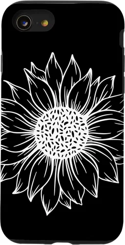 Miniatura 18 de iPhone 16 Cute and Beautiful White Flower of Sunflower Case