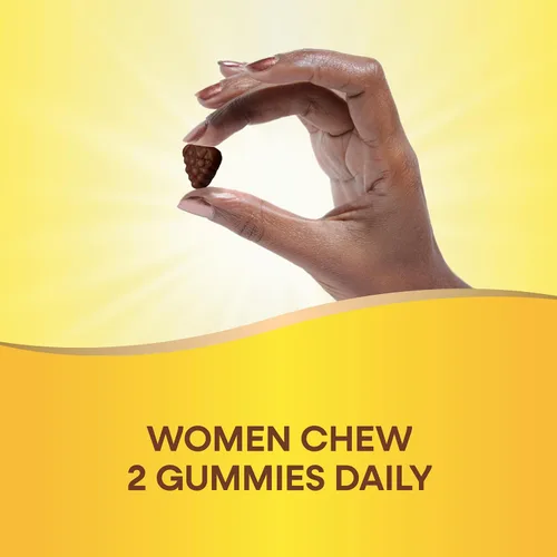 Miniatura 6 de Nature's Way Alive! Multivitaminas diarias de gomitas para mujer, 16 vitaminas y minerales, metabolismo energético*, piel y uñas, vegetariano, sabor