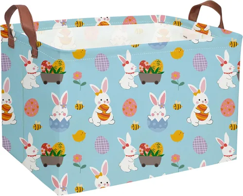 Miniatura 29 de Cestas de Béisbol Rectangulares Cesta de Regalo de Pascua Cesta de Almacenamiento Vacía para Niños Cesta para Bebé Niño Cesta de Almacenamiento