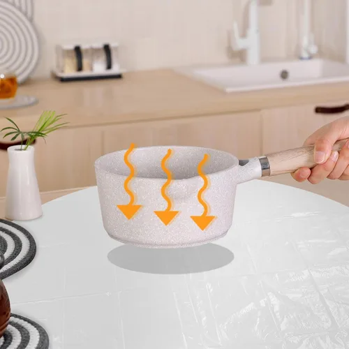 Miniatura 3 de BESPORTBLE Mantel redondo grueso de plástico desechable para banquetes y restaurantes, protector de mesa, color blanco