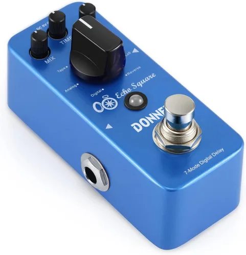 Miniatura 12 de Donner pedal gigante de guitarra de metal, aumenta el efecto de distorsión, 3 modos
