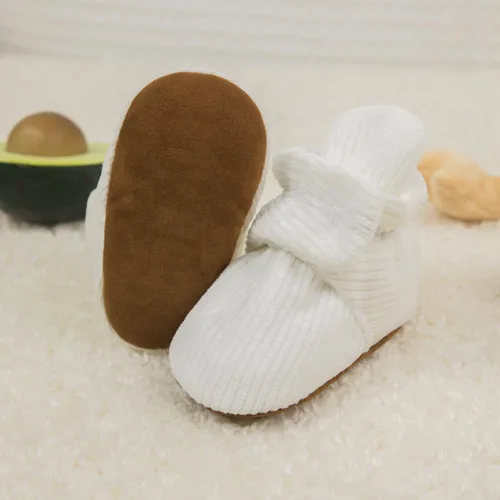 Miniatura 161 de Sawimlgy - Botines de algodón antideslizantes para recién nacido, con agarre, para cuna o para el invierno