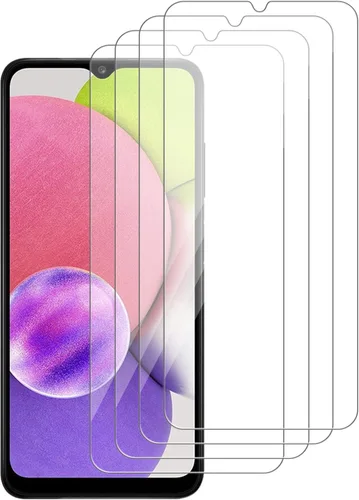 Miniatura 18 de Paquete de 4 protectores de pantalla de vidrio compatibles para Samsung Galaxy A07 5G / 4G [dureza 9H] - Vidrio templado de pantalla HD, resistente