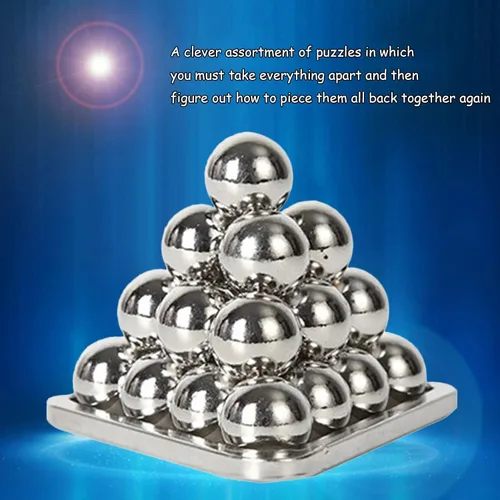 Miniatura 6 de 5 unids/set rompecabezas de metal rompecabezas conjuntos, 3D desbloqueo rompecabezas entrelazado, nudo de metal rompecabezas juegos mentales, regalo