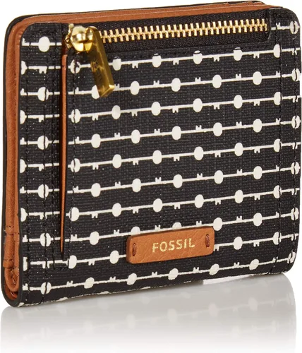 Miniatura 2 de Fossil Logan - Cartera plegable de cuero con bloqueo RFID para mujer