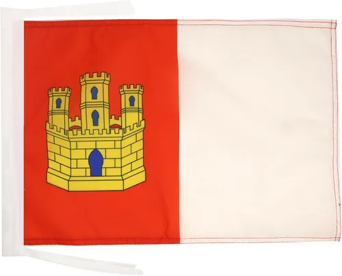 Miniatura 802 de Bandera de México AZ FLAG, 45.7 x 30.5 cm, con cordones - Pequeñas banderas mexicanas de 30 x 45 cm - Bandera de 45.7 x 30.5 cm