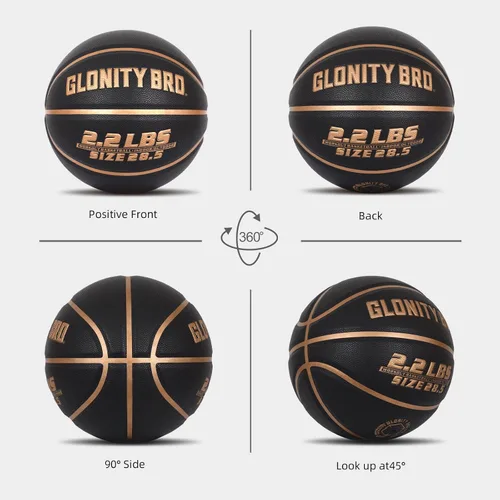 Miniatura 6 de Baloncesto con peso, color gris, 28.5 pulgadas/29.5 pulgadas, 2.2 libras/3 libras, antideslizante, para exteriores e interiores, para driblar
