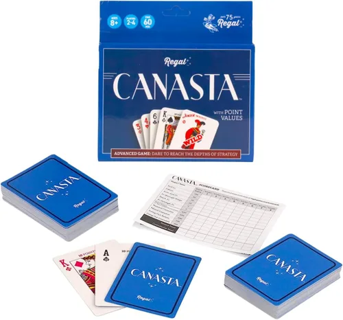 Miniatura 14 de Regal Games Conjunto de juegos de cartas divertidos para adultos – Canasta, Spoons and a Spork, Garbage Monsters, ScorZo, The Goodge Rules