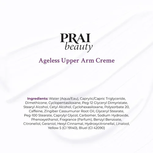 Miniatura 10 de PRAI Beauty Ageless Upper Arm Creme, Anti-Aging and Repairing Body Cream, Skin Firming and Tightening Lotion for Upper Arm, Firming Lotion for Loose