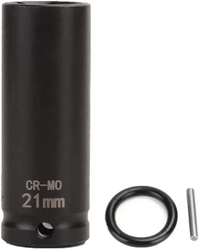 Miniatura 8 de FLZOSPER Toma de impacto de 6 puntos de 1/2 pulgada x 0.394 in de profundidad, 42 CR-MO