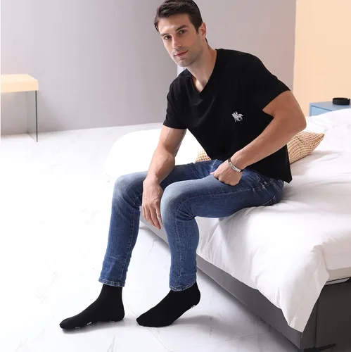 Miniatura 4 de ZXGXLAW Regalos de cumpleaños para papá, hombres, marido, abuelo, mujeres, idea para el día del padre, Navidad, no estoy durmiendo, calcetines