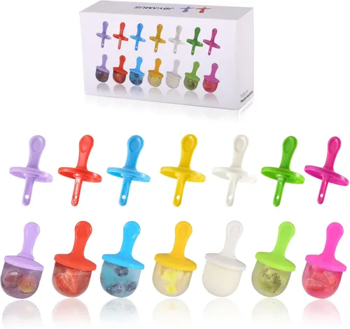 Palitos de paletas para moldes, palitos de moldes para paletas de hielo (7 colores)
