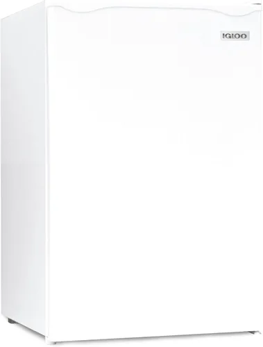 Miniatura 11 de Igloo Refrigerador compacto de una sola puerta de 3.2 pies cúbicos con congelador, estante de vidrio deslizante, perfecto para hogares, oficinas