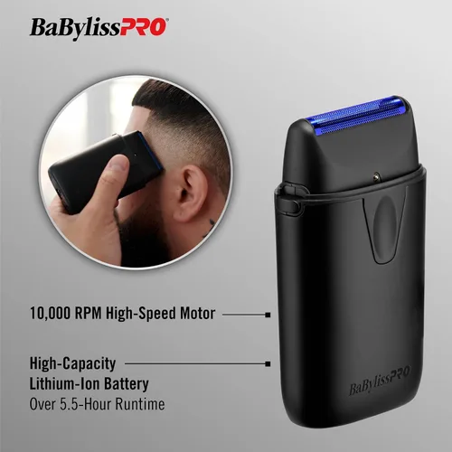 Miniatura 4 de BaBylissPRO Afeitadoras de una sola cabeza de lámina metálica UV