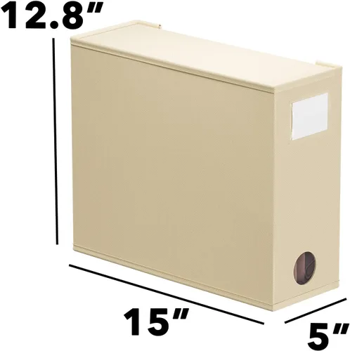 Miniatura 7 de SpaceAid Paquete de 5 Organizadores y Almacenamiento de Sábanas de Cama, Organizador de Sábanas Plegable para Armario de Ropa Blanca, Carpeta
