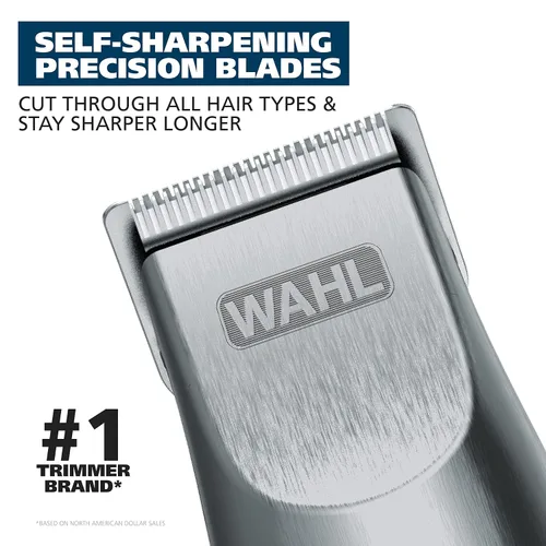 Miniatura 3 de Wahl Groomsman Cable/Inalámbrico Cortadora De Barba Para Hombres, máquina de cortar el cabello y máquinas de afeitar, recargable para hombre Kit