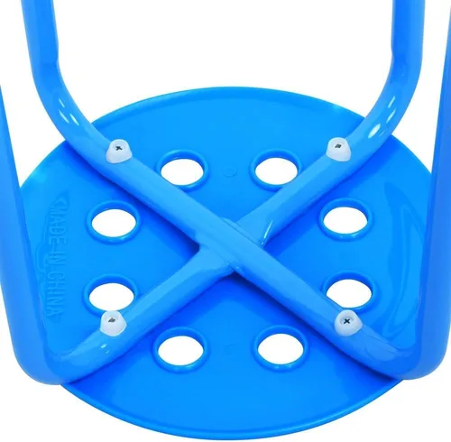 Miniatura 7 de Yaheetech Taburetes apilables de 17.3 pulgadas, juego de 5 taburetes de bar apilables industriales para interiores y exteriores, decoración