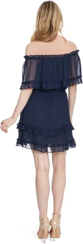 Miniatura 3 de Jessica Simpson Women's Amaya Off Shoulder Ruffled Dress