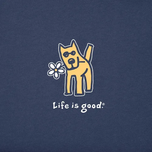 Miniatura 4 de Life is Good Camiseta vintage Crusher con margaritas para mujer