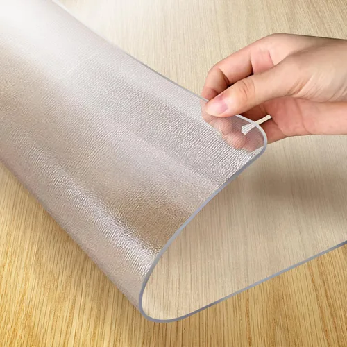 Miniatura 12 de Vicwe Protector de mesa transparente de 36 x 48 pulgadas, protector de mesa transparente de 1.5 mm de grosor, protector de mesa de plástico
