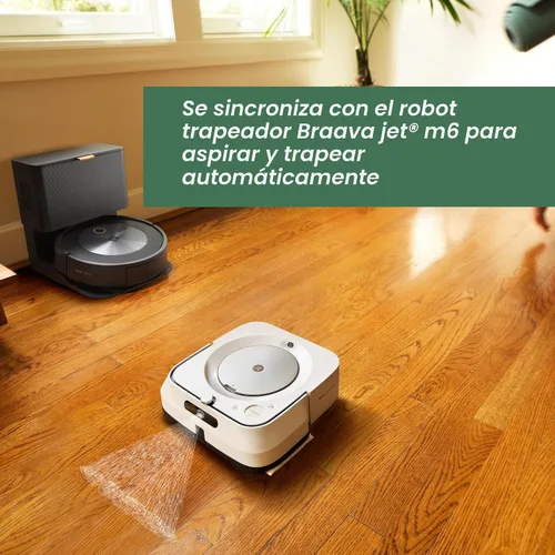 Miniatura 9 de iRobot Roomba j7+ (7550) Robot aspirador con vaciado automático – Utiliza la navegación PrecisionVision para identificar y evitar objetos como