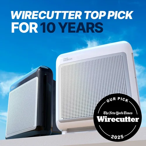 Miniatura 3 de COWAY Airmega - Purificadores de aire para el hogar de hasta 1,748 pies cuadrados, filtro HEPA para humo, alergias, caspa de mascotas, olor, monitor