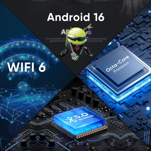 Miniatura 3 de WXUNJA Tablet Android 15, tabletas de 11 pulgadas con procesador Octa Core, 12 GB de RAM 128 GB de ROM 1 TB de expansión, Widevine L1, batería