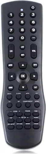 Nuevo reemplazo de control remoto VR1 para TV LCD Vizio y TV de plasma VL260M VL320M VL370M VL420M VL470M VO32LF VW22LV50p Vx52l Vx42l