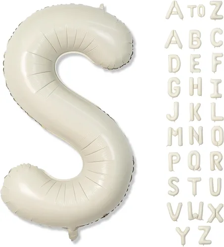 Miniatura 62 de Globo dorado champán con el número 5, globos de aluminio autoinflables grandes de 40 pulgadas del 0 al 9, globo de helio digital 5 dorado claro
