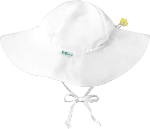 Miniatura 19 de green sprouts Sombrero de ala para bebé Protección solar UPF 50+ durante todo el día para cabeza, cuello y ojos