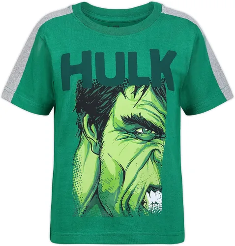 Miniatura 4 de Marvel Little Avengers - Juego de camiseta de manga corta para niño (4 unidades)
