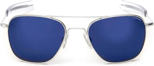 Miniatura 2 de Randolph USA - Lentes de sol de aviador para hombre o mujer cromo mate clásicos polarizados y no polarizados con protección UV