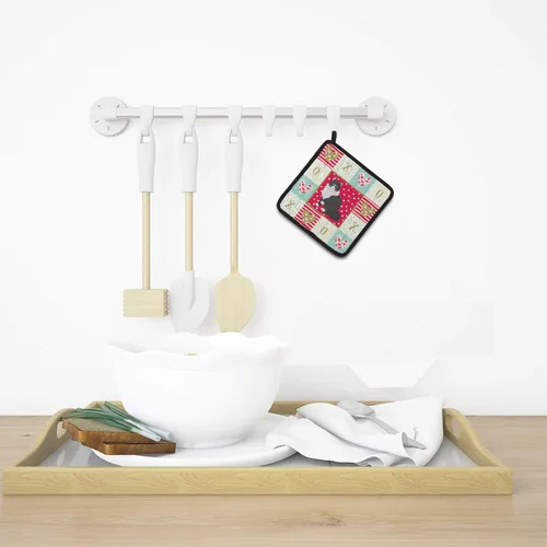 Miniatura 3 de Caroline's Treasures CK5788PTHD - Juego de soportes para ollas de cocina resistentes al calor, almohadillas calientes para horno para cocinar