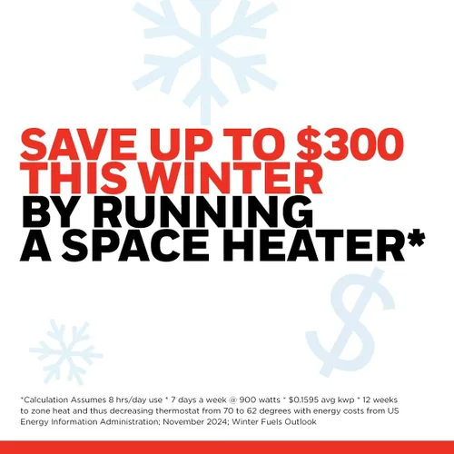 Miniatura 4 de Honeywell HHF360V - Calentador forzado de ventilador envolvente de 360 grados con salida de calor envolvente, calentador portátil de eficiencia