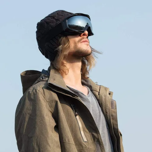 Miniatura 23 de OutdoorMaster OTG Gafas de esquí – Gafas sobre lentes para esquí y snowboard para hombres, mujeres y jóvenes – 100% de protección UV A1-vlt 46%