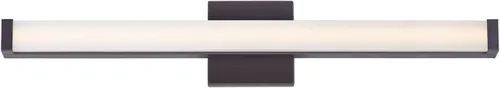 Miniatura 13 de Maxim 52000BZ Spec Collection - Lámpara LED regulable de 18 pulgadas para tocador de baño, I 3500 K, bronce, moderna y contemporánea, perfecta
