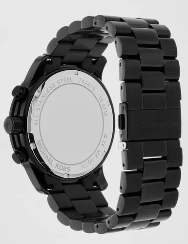 Miniatura 2 de Michael Kors Runway - Reloj cronógrafo de acero inoxidable para hombre con correa de acero o silicona