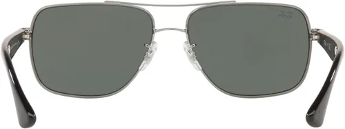 Miniatura 7 de Ray-Ban RB3483 - Gafas de sol cuadradas de metal para hombre
