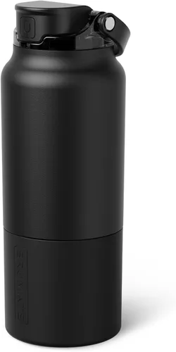 Miniatura 16 de BrüMate Rise - Botella de agua de 18 onzas con popote de silicona cubierto Botella de agua para niños aislada 100% a prueba de fugas Base apta