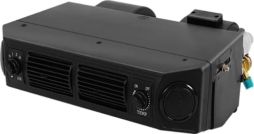 Miniatura 6 de Aire acondicionado Evaporador Cool 12V 8A 3 velocidades 80W Universal Car Truck A/C Motor de cobre Negro