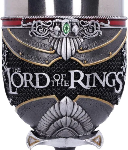 Miniatura 5 de Nemesis Now Aragorn - Copa de Lord of the Rings - Vaso temático pintado a mano, perfecto coleccionable para los fanáticos y entusiastas de LOTR