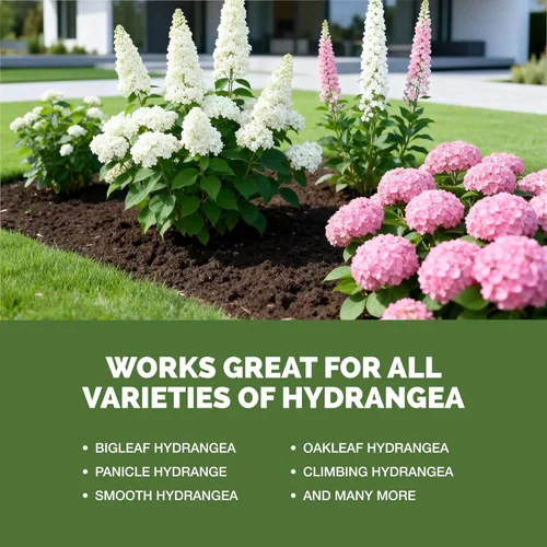 Miniatura 5 de Fertilizante de hortensias: alimento líquido para plantas para flores más grandes, color rico de flores y desarrollo de raíces más fuerte, 8 onzas
