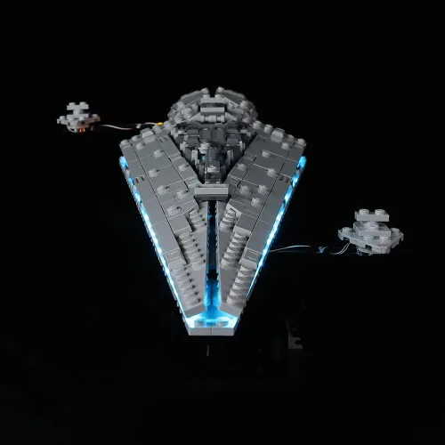 Miniatura 3 de Kyglaring Kit de iluminación LED (sin modelo) diseñado para Lego Executor Super Star Destroyer 75356 Kit de construcción modelo, sin juego de Lego
