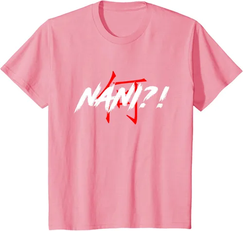 Miniatura 60 de Nani Meme Anime Japanese Camiseta, Negro, S