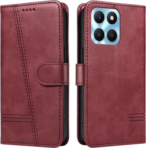 Miniatura 145 de Funda con tapa para Huawei Nova Lite 3, protección de 360 grados, a prueba de golpes, de piel sintética, con función atril y 3 ranuras