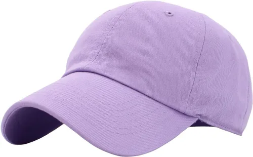 Miniatura 160 de KBETHOS® Gorra de béisbol de algodón ajustable de algodón con corona baja clásica