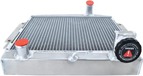 Miniatura 5 de Radiador para 1969 1970 Datsun 2000 Camión 1982CC 121Cu 2.0L L4 Gas, 4 filas Radiador de aluminio de rendimiento completo