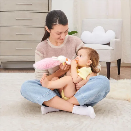 Miniatura 2 de Baby GUND Tinkle Crinkle Collection The Play Together Toy Bunny - Peluche sensorial, 12 pulgadas Conejito